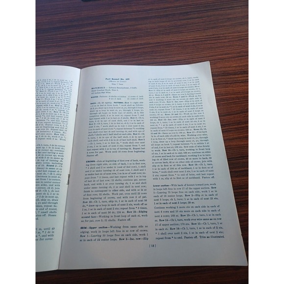 1947 Sultan Baby Book Knitting Crochet Patterns Instructions Booklet - Picture 6 of 10